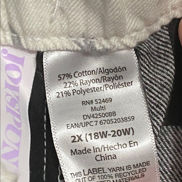 Plaid flannel & gray cotton casual lounge pajama sleep pants & shirt top size 2X - Picture 10 of 11